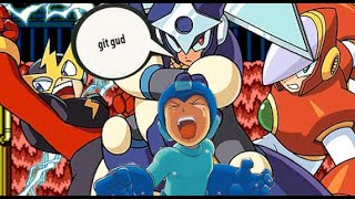 Mega Man with only the mega buster is nightmarishly difficult