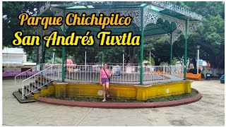 Día de familia en el parque de Chichipilco, San Andrés Tuxtla.