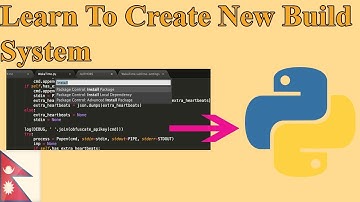 Sublime Text:- Making New Build System(Python Programming)(Nepali Language)