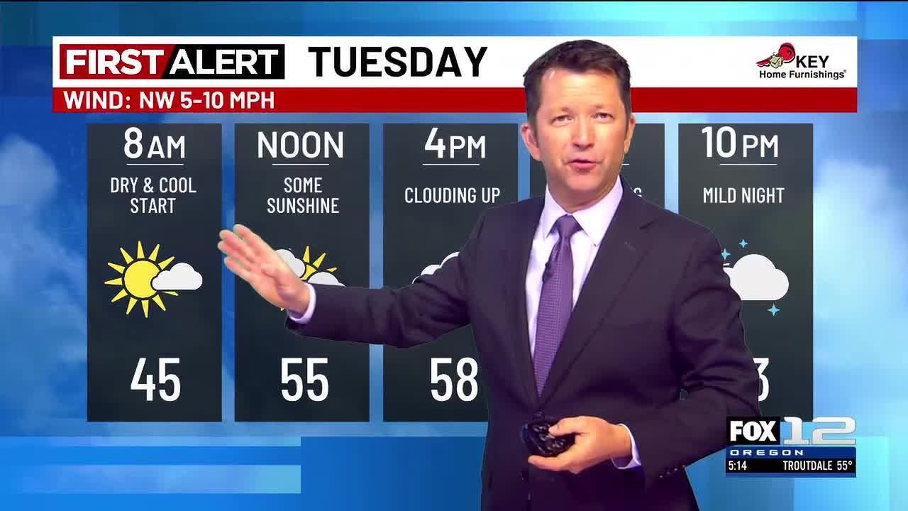 Monday evening weather forecast (11/10) - YouTube