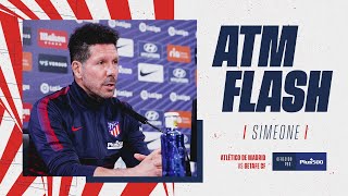 Rueda de prensa de Simeone antes del Atleti - Getafe