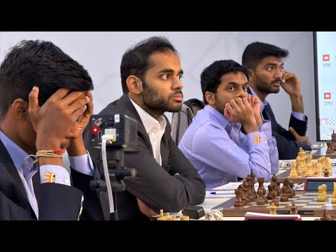 Team India Stars Pragg, Gukesh, Divya, Nihal, Arjun arrives for Round 3 at Chess Olympiad 2026! 😍❤️