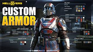 Helldivers 2 New Update Reveals Armor & Perk Customization Wealth