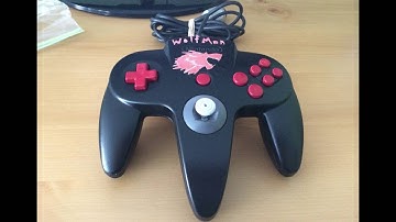 Custom N64 controller that I tried to make