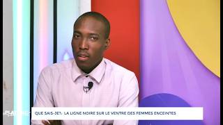 LA LIGNE NOIRE SUR LE VENTRE DES FEMMES ENCEINTES. screenshot 2