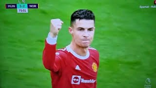 Manchester United Vs Norwich All Goals. Cristiano Ronaldo Incredible Goals