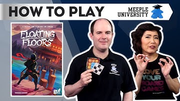 Floating Floors 🥷⛩️- How to Play Board Game (Official Video)
