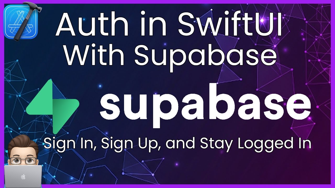 SwiftUI Supabase Auth: регистрация, вход в систему, сеанс в Xcode