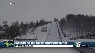 Continental Cup in Iron Mountain ‘still a go’ despite warm weather