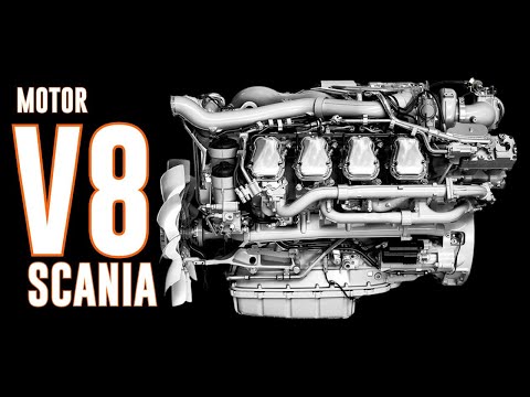 Everything you didn't know about Scania's 16-liter V8 engine 🚛