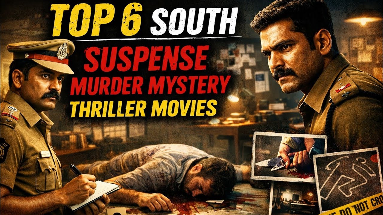 Top 6 South Indian Suspense Thriller Movies in hindi | South Suspense ...