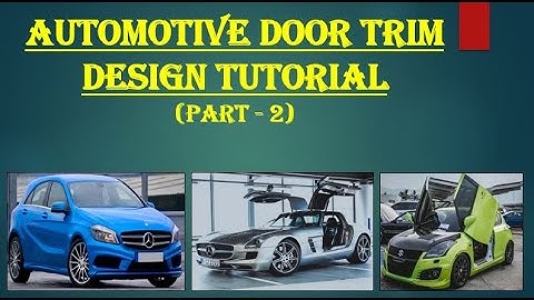 Door Trim Design tutorial ( Part - 2 )