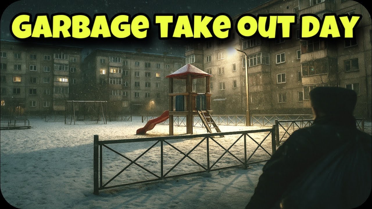 THIS GAME MAKES TRASH DAY TERRIFYING - Garbage Take Out Day