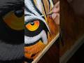  king of forest live painting shorts feed tiger art8paint8 sketch oilpastel