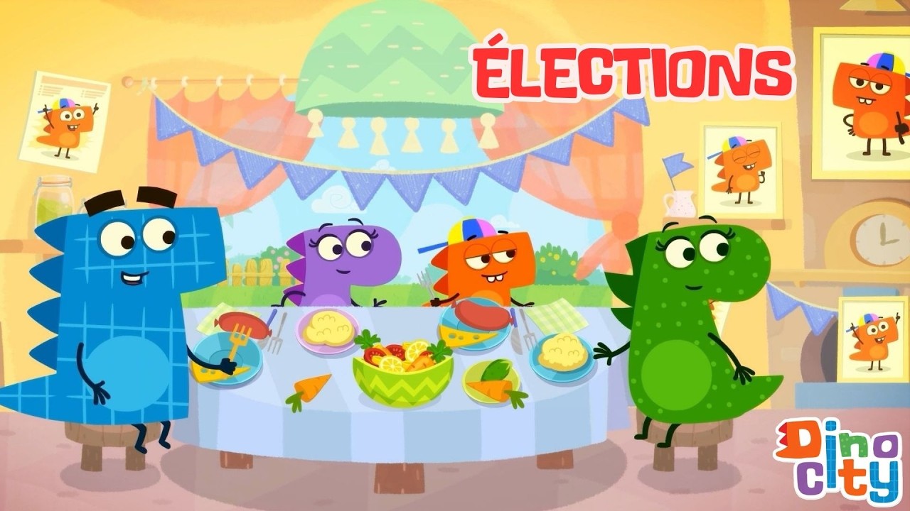 Élections – Dinocity En Français | Dessins Animés Pour Enfants