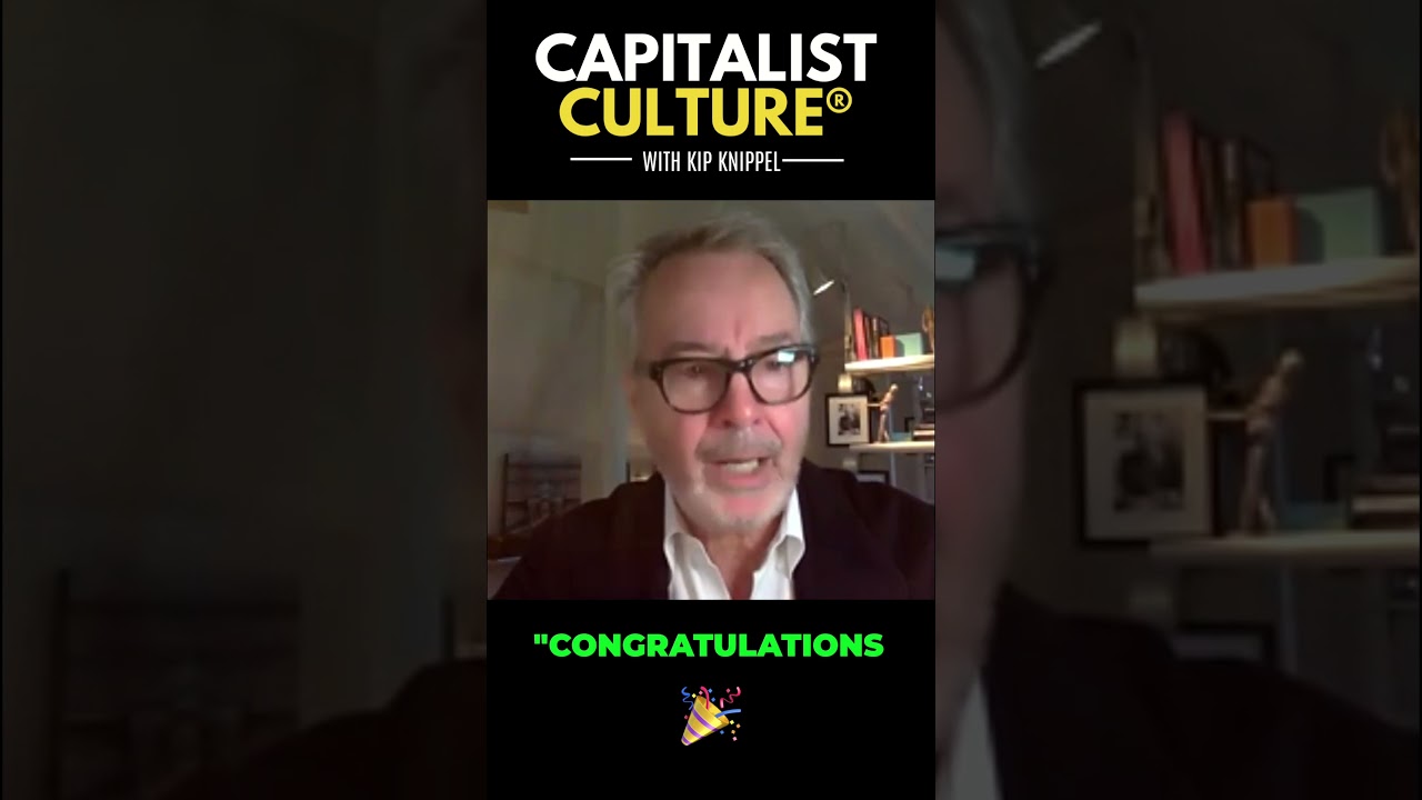 "Congratulations. You're in the business of going out of business."