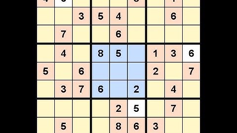 How to Solve Washington Post Sudoku L5 March 28, 2021