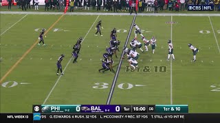Saquon Barkley's first carry goes for 12 yards