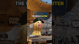 Peanut DON'T believe in Gluten 🤨