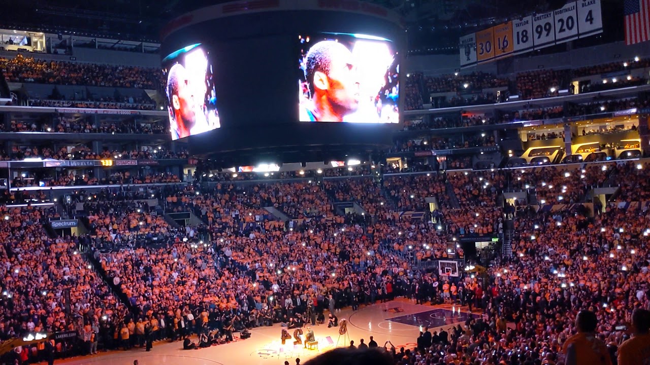 KOBE Tribute - PhoneCam @ Staples Center 1/31/2020