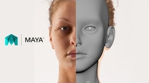 cartoon face modeling basic maya part 1