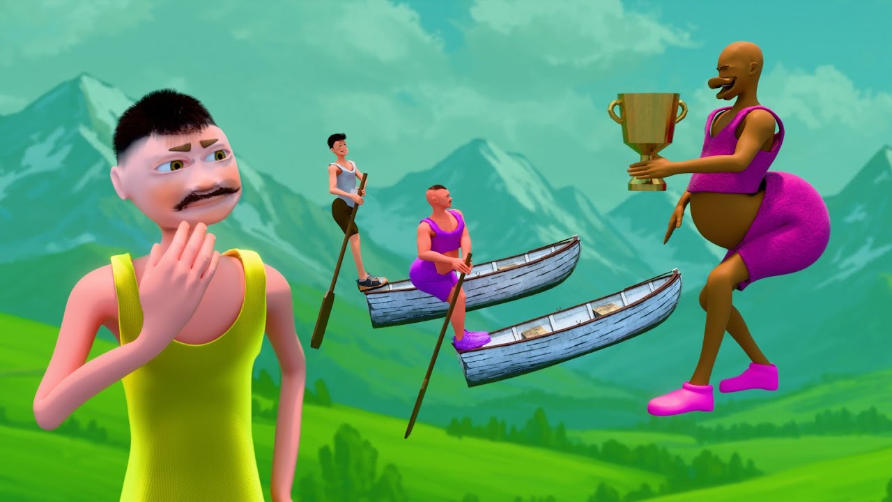 Step on stairs | Success boat | Funny Animation - YouTube