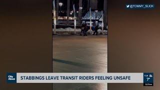 Recent stabbings leave Calgary transit riders feeling unsafe