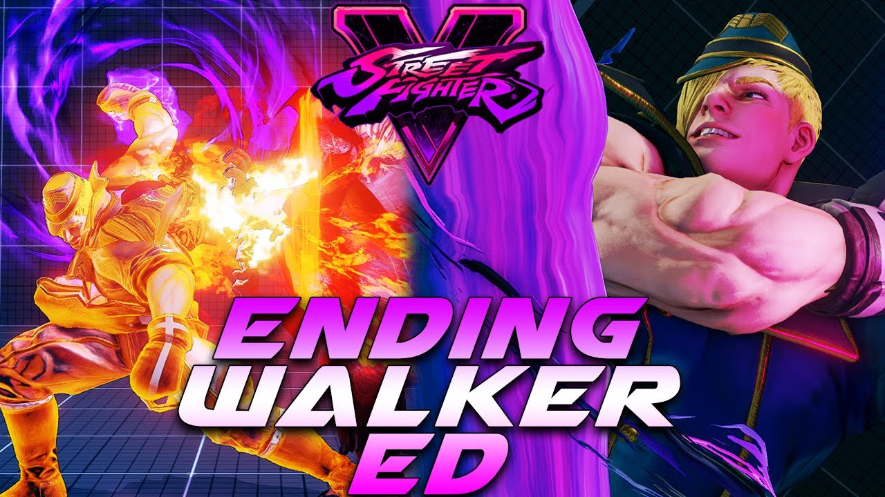 World's Best ED?! - EndingWalker ED Compilation • Street Fighter V Champion Edition