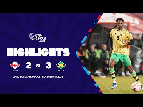 Canada Jamaica Goals And Highlights