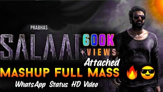 #TOOFAN  KGF Chepter 2 💥😱✊#Salaar #Prabhas  Telugu Song 4k #salaar WhatsApp status latest Telugu