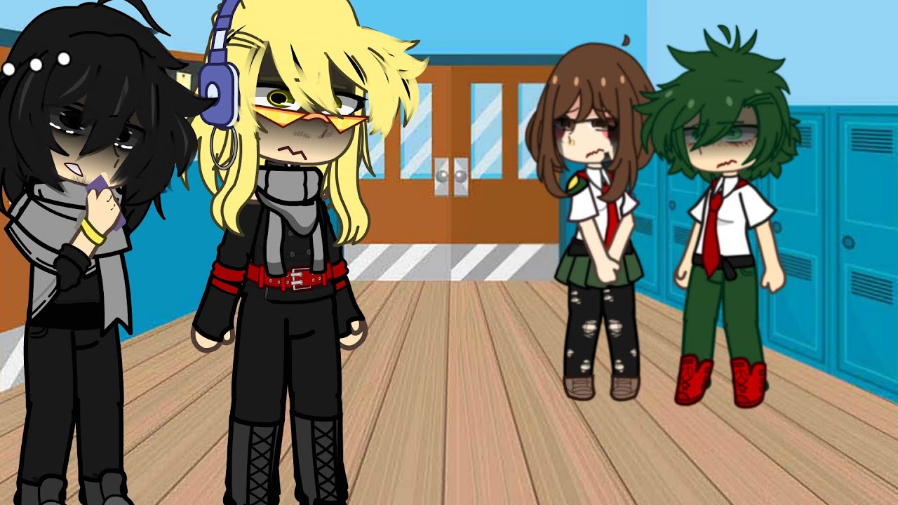 Did I take it 2 far? Erasermic angst BNHA meme Gacha club