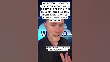 Switch Over to WEB3 LEDGER to secure your Assets. #fyp #goviral  #america #crypto #system #xrpnews