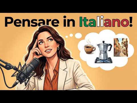 Video Think in Italian, Stop Translating – A One-Hour Inner Monologue Training (Italian Podcast)