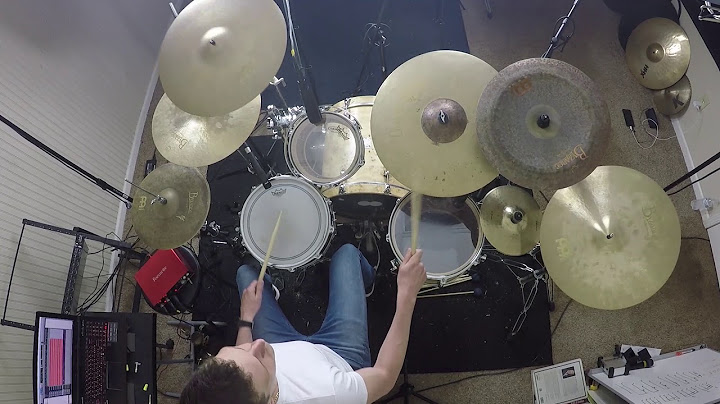 Stylo Drums version - Drums performance video thumbnail