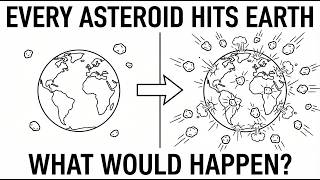 What if every asteroid hit earth at once?