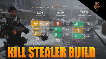 The Division Alpha Bridge 1.6 Kill Stealer Build For PVP Explained