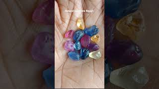 #facet Grade #Ceylon #Natural #Sapphire #Rough lot ( 21.50 ct ) All details are in the first comment