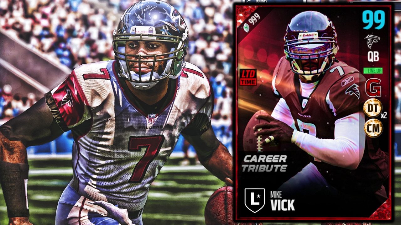 99 LTD MIKE VICK GAMEPLAY! THE GREATEST CARD IN MADDEN HISTORY! MADDEN