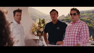 The Wolf Of Wall Street: Yacht Storm Scene [HD]