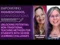 Unlocking potential nontraditional teaching methods for students with severe learning challenges