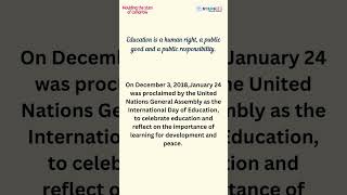 International Day of Education January 24