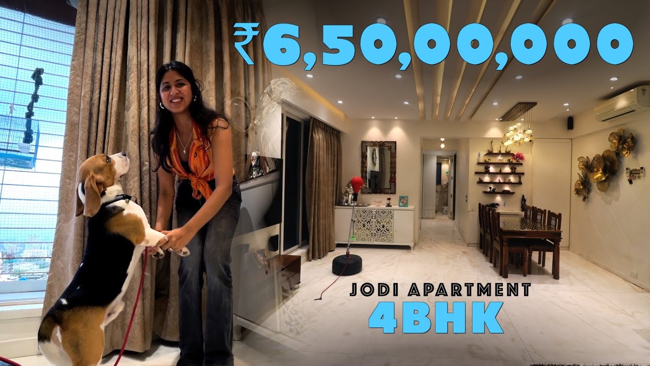 Exclusive Fully Furnished 4BHK | Jodi Apartment | For sale | Home Tour | Andheri West Mumbai