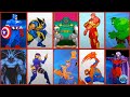 Marvel super heroes  all special attacks  ps1