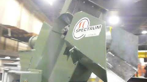 SPECTRUM AUTOMATION COMPANY BEARING RACE BULK FEED SYSTEM