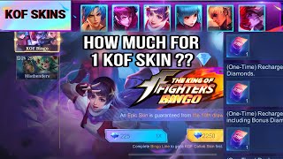 How Much For 1 Kof Skin?? 💎 KOF DRAW 2024 | FIRST PHASE