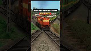 Day 32/60 भारत में ट्रेन हादसे ज़्यादा human error से क्यों होते हैं.?#IndianRailways #TrainAccident