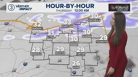 Quick round of snow moving in: Cleveland weather forecast for Dec. 3, 2025