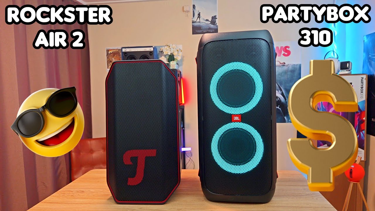 Teufel Rockster Air 2 VS JBL Partybox 310 «ЧИСТЫЙ ЗВУК VS ЗВУК ВЕЧЕРИНКИ!?»