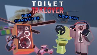 NEW SKIN AND CHARACTER - Roblox Toilet Takeover