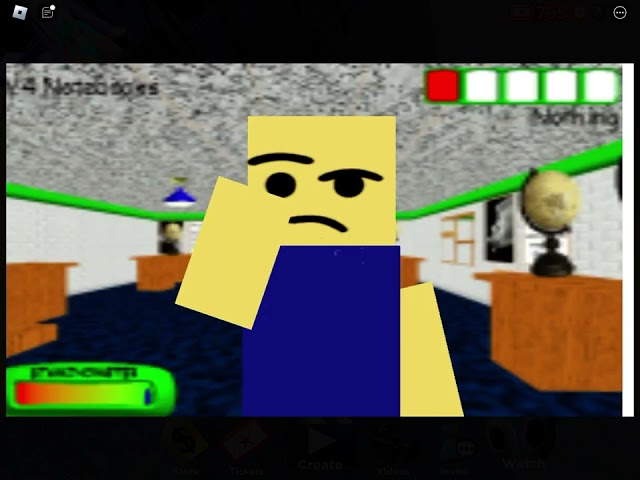 Noob in baldi’s basics (inspired by @yaydenanimates ) class=